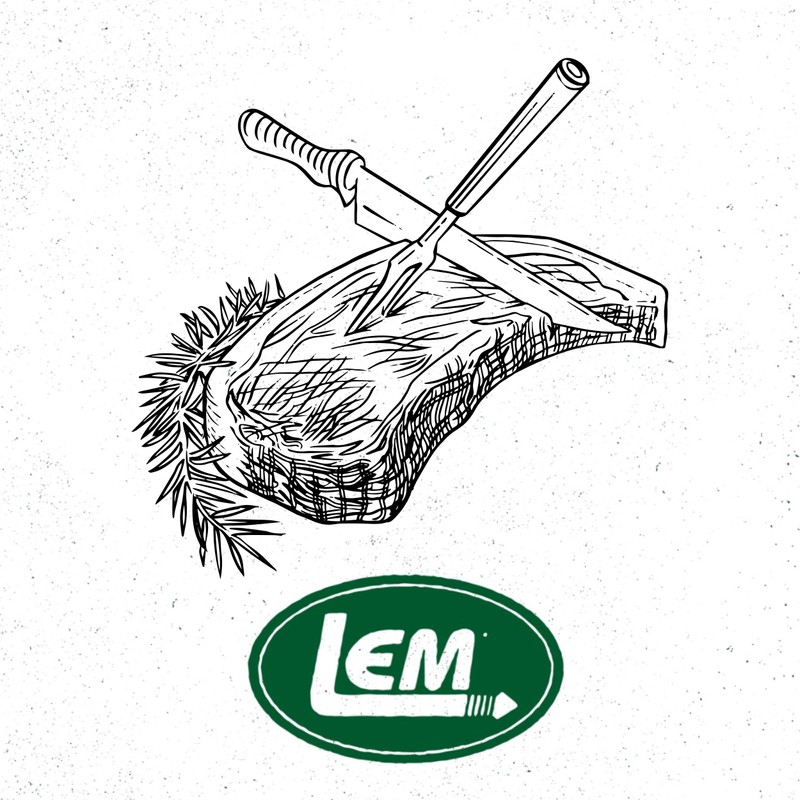 LEM Products 22" Meat Saw with Tightening Cam, Heavy Nickel-Plated