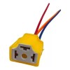 Producto nacional Kit 2 Pzs Conector Soquet Foco H4 Halógeno,