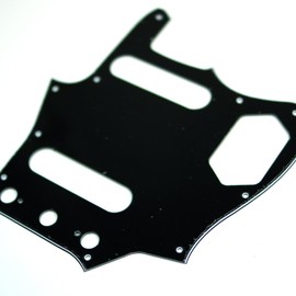 Replacment Pickguard For Jaguar style Guitar,3Ply Black/Japan Reissued