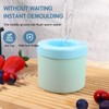 Small Ice Maker Cup, Cylinder Silicone Ice Cube Molds, Mini