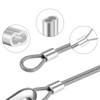 DBALL 200 Pieces Wire Rope Clips Made of Aluminium Alloy