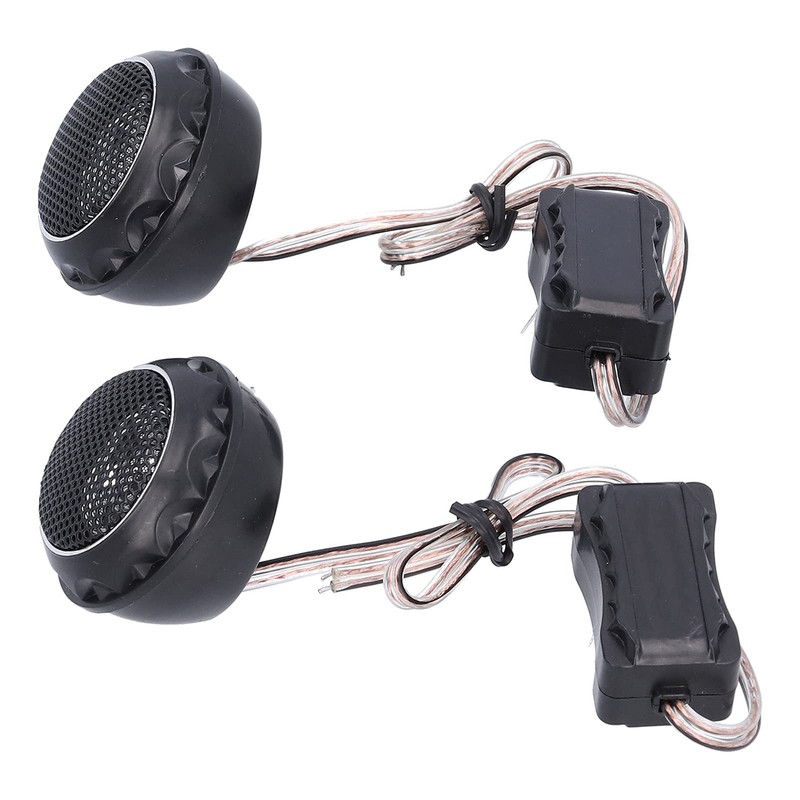 2pcs Car Tweeter Speaker 12-24V 140W 89dB Tweeter Mini Car