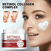 Crema Hidratante Antienvejecimiento Con Colágeno Y Retinol,