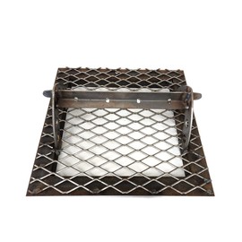 Steel Expanded Iron Heavy Duty Outdoor Boot and Shoe Scraper Cleaner 19 to 34 Inches (Small 19x19 Inches)