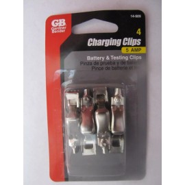 Gardner Bender Battery Charging Clips GB  4 Pack 5 Amp. #14-505 NEW in package
