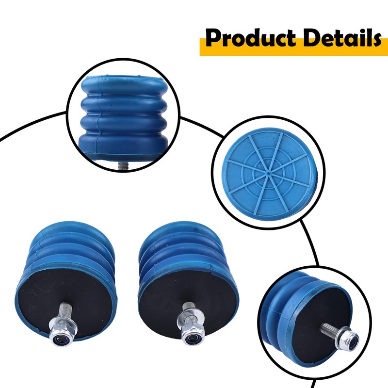 ELSOON SSF-604-40 2Pcs Air Helper Springs Kit Compatible with Toyota