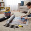 Jigsaw Puzzle Mat Roll Up - 3000 Pieces Large Gray