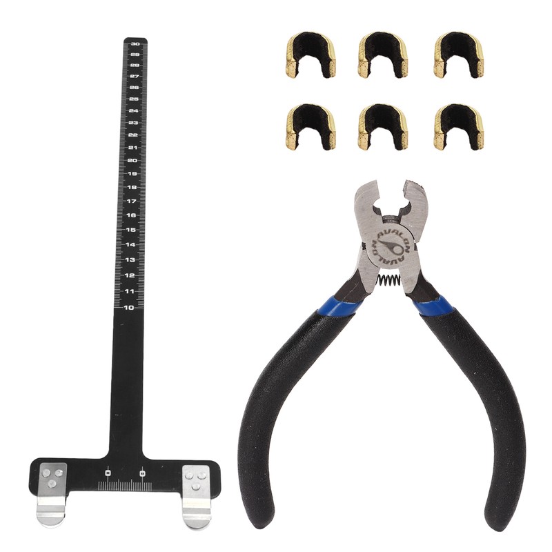 Bow String Nocking Points Pliers Set T Ruler Nocking Buckle