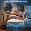 EasyAcc Ultra Quiet Fans for Bedroom 25dB, 3D Auto Air