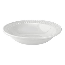 Portmeirion Botanic Garden Harmony Deep Pasta Bowl 9" White