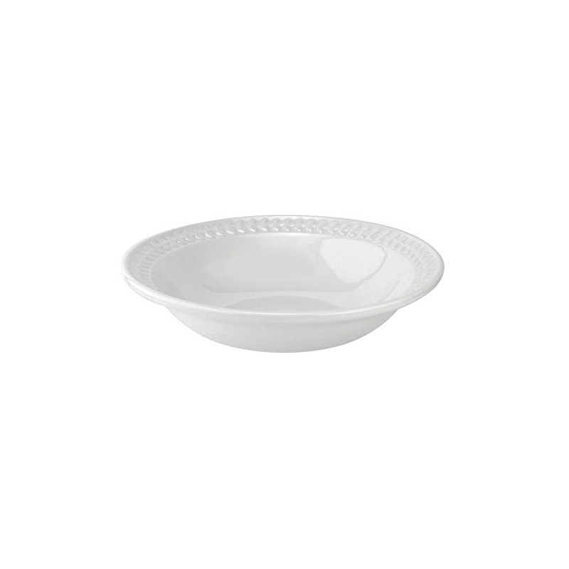 Portmeirion Botanic Garden Harmony Deep Pasta Bowl 9" White