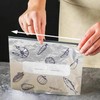 Bolsas Reutilizables de Aluminio con Cremallera,Base Ancha y Etiqueta –