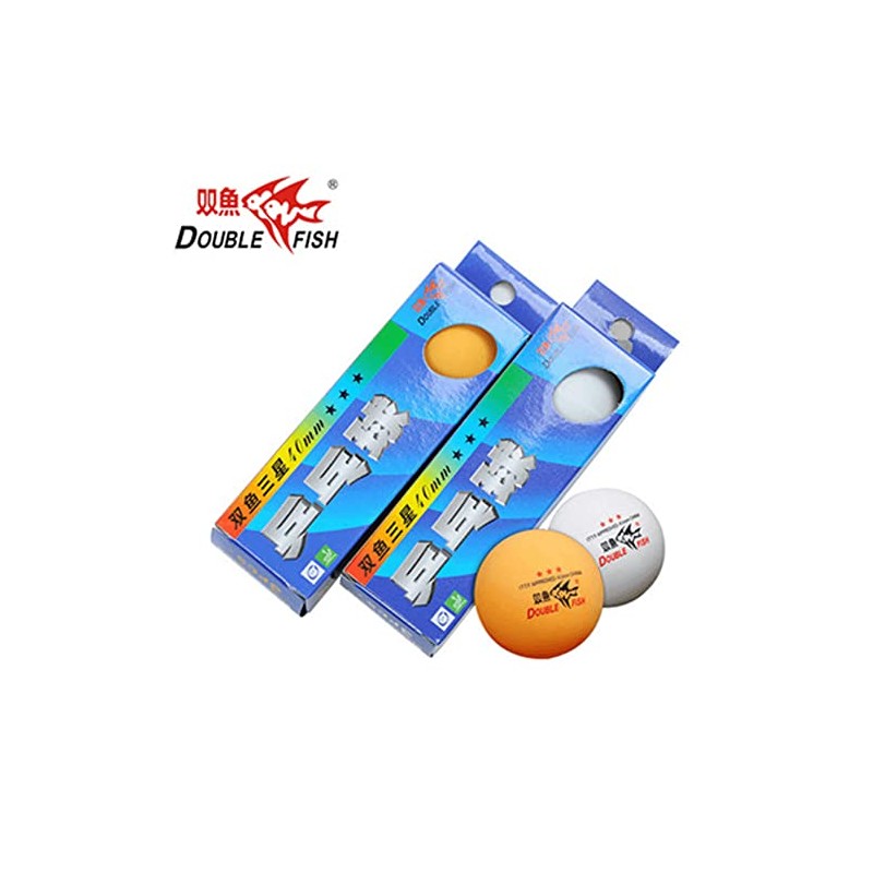Double Fish 3 Star 30 PCS 40mm Table Tennis Balls