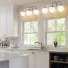 HAHZT Bathroom Vanity Light Fixtures: Brushed Nickel 3-Light Mid Century