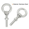 sourcing map M5 3/16"x1.18" Stainless Steel Eye Bolts Threaded Screw