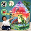 W&O Dinosaur Discovery Kids Tent with Roar Button, Dinosaur Toys