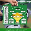 Magnetic Baseball Lineup Board - Dry Erase Baseball Lineup Board