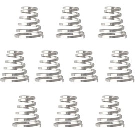 Zodazoqa 10pcs Bike Wheel Springs,Quick Release Skewer Springs Stainless Steel Universal for MTB Mountain Road Bike
