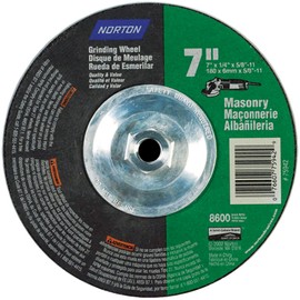 Norton Masonry Grinding Wheel - 7in. Dia.