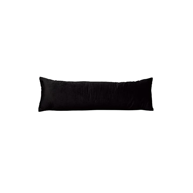 Classic Home Store Black Velvet Draught Excluder Narrow Boat Caravan