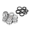 7Pcs/Set Male Female Faucet Adapter Kit with Gasket Brass Aerator