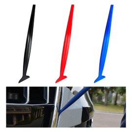 3PCS Car Wrapping Vinyl Tool Kit, 3 in 1 Flexible Micro Squeegee Curves Slot Tint Tool Set with Different Hardness, Universal Window Film Application for Vehicle Wrapping