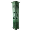 Magrathea Incense Tower Green Weathered Wood/ Wooden Cone & Stick