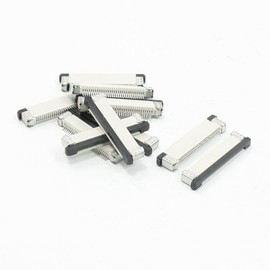 sourcing map FFC FPC 30-pin 0.5mm Pitch Spacing DIY Ribbon Flat Socket Connector 10 Pcs