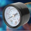 Air Compressor Pressure Gauge Iron Shell Instrument Gauge Meter Air
