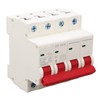 4P Miniature Circuit Breaker DIN Rail Mounting Overload Protection Switch