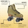 Rollr GRL Astra Glitter Roller Skates - Women's Gold/Black Size