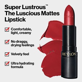 Revlon Super Lustrous Lipstick The Luscious Mattes 024 Fire & Ice