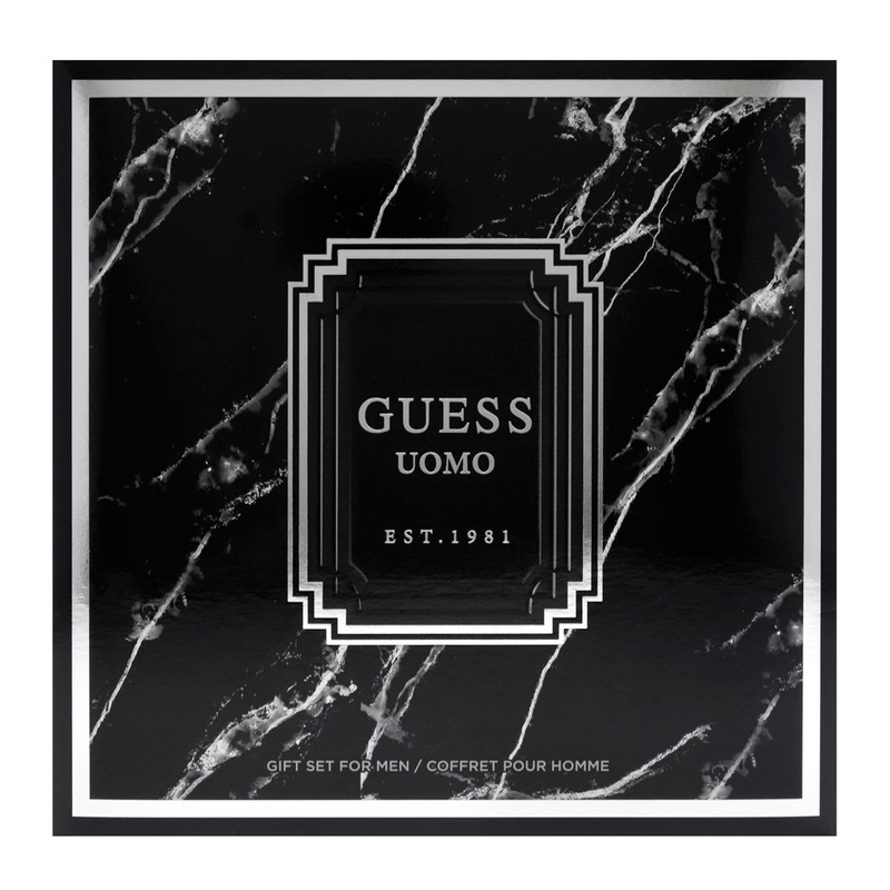 Guess Uomo for Men - 2 Pc Gift Set 1.7oz