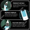 ORFOFE Nasal Picker for Newborns Electric Auto Snot Remover Levels