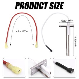 RV Furnace, Furnace Replacement Ignitors Furnace Ignitor Gas Furnace Igniter RV Furnace Igniter Electrode Replacement Parts for ATWOOD,HYDROFLAME