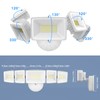 SZPOWER 120W Outdoor LED Flood Light, 5 Heads Exterior Security