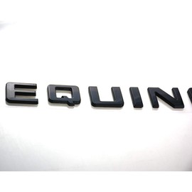 1x Equinox Nameplate Letter Emblems 3D Badges Replacement for Equinox (Gloss Black)