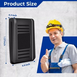 Lenporl 20 Pack Hard Hat Clips, for Headlamp Retention Straps for Headlamp, & EyeProtect