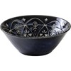 Minorutouki Small Pottery Moroccan Navy S Diameter 5.3 inches (13.5