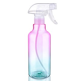 Hethyo Spray Bottles Plastic Spray Bottle for Hair Mist/Stream Heavy Duty Empty Spray Bottles for Cleaning Solutions, Plants, Cooking (16.9oz-Gradient)