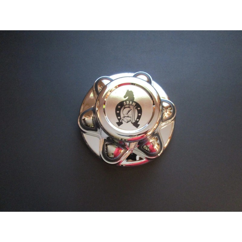 Adam 6 Lug 5.5" Bolt Circle Trailer Chrome Center Hub