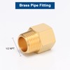 BathAce Brass Pipe Fitting, Heavy Duty Metal Thread Solid Brass