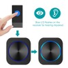 Waterproof Doorbell Chime Kit, EECOO Wireless Door Bells Operating at