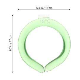 Beavorty Neck Cooling Tube Neck Cooler Wrap for Hot Weather Durable Ice Pack for Outdoor Activities Comfortable Personal Cooling for Summer Heat