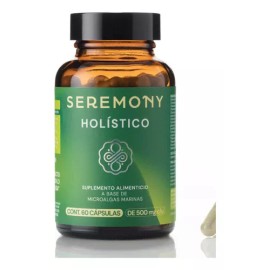 Sunvit Seremony Suplemento Holistico Microalgas Marinas 60 Caps Sabor Sin Sabor