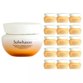Sulwhasoo 설화수 탄력크림EX 단품 기획 75m + 75ml (5ml x 15개) 총 150ml 구성 25년 리뉴얼 신형 Sulwhasoo Elastic Cream EX Single Item Set 75ml + 75ml (5ml x 15) Total 150ml New 25th Anniversary Edition