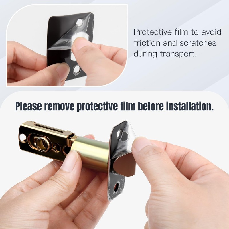 Heavy Duty Front Door Handle Set with Deadbolt,Exterior Door Lock