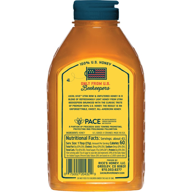 Local Hive Utah Raw & Unfiltered – 32 oz |