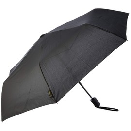 SMATI Black Folding Umbrella - Automatic open & close - Solide with 7 glassfiber