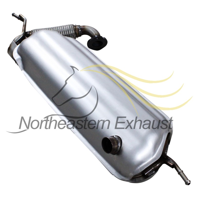 Northeastern Exhaust - Rear Direct Fit Muffler Compatible With: 2008-2015